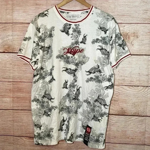 Graphic Fish Print Xl Shirt Vox Populi - Picture 1 of 5